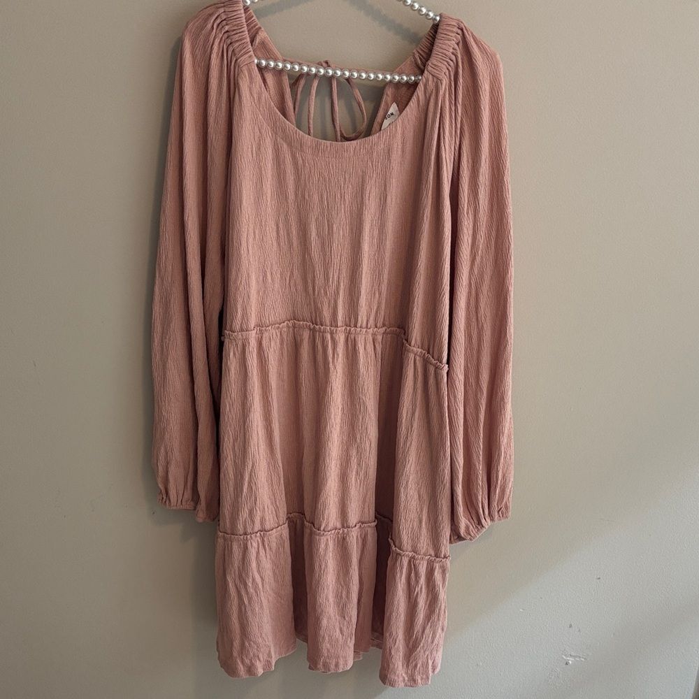 Heyson dress size 2x blush color